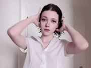 超甜美水靈的微乳洋妞自拍好身材